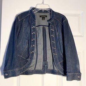 White House Black Market Jean Jacket